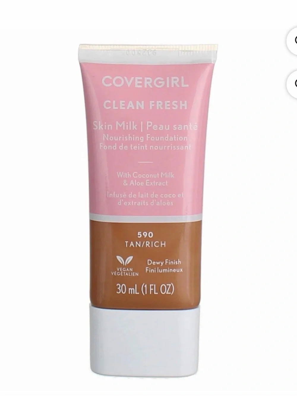 NWT COVERGIRL Clean Fresh Skin Milk Foundation - Color 510 Porcelain